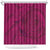Hawaiian Whales Polynesian Art Motifs Shower Curtain Pink Color - Polynesian Pride