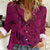 Hawaiian Whales Polynesian Art Motifs Women Casual Shirt Pink Color - Polynesian Pride