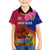 Haiti Battle of Vertieres Family Matching Puletasi Dress and Hawaiian Shirt The Haitian Revolution 220th Anniversary Polynesian Style LT03 Son's Shirt Red - Polynesian Pride