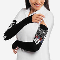 Super Samoa-Six Eight Five to The World Arm Sleeves Traditional Samoan Tattoo Black Color