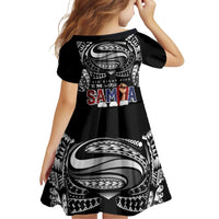 Super Samoa-Six Eight Five to The World Family Matching Long Sleeve Bodycon Dress and Hawaiian Shirt Traditional Samoan Tattoo Black Color LT03 - Polynesian Pride
