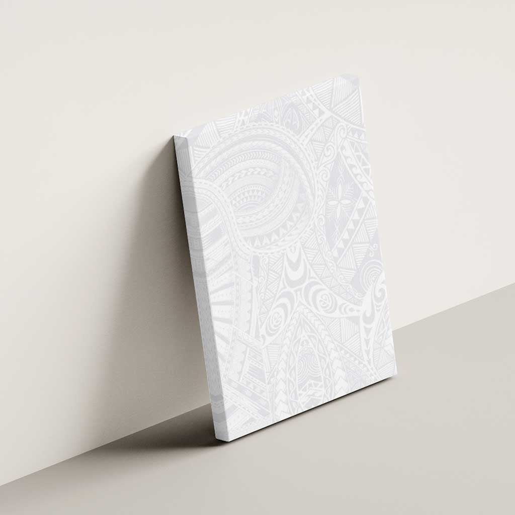 Lotu Tamaiti Samoan Art Tattoo Polynesian Pattern Canvas Wall Art