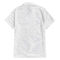 Lotu Tamaiti Samoan Art Tattoo Polynesian Pattern Family Matching Tank Maxi Dress and Hawaiian Shirt