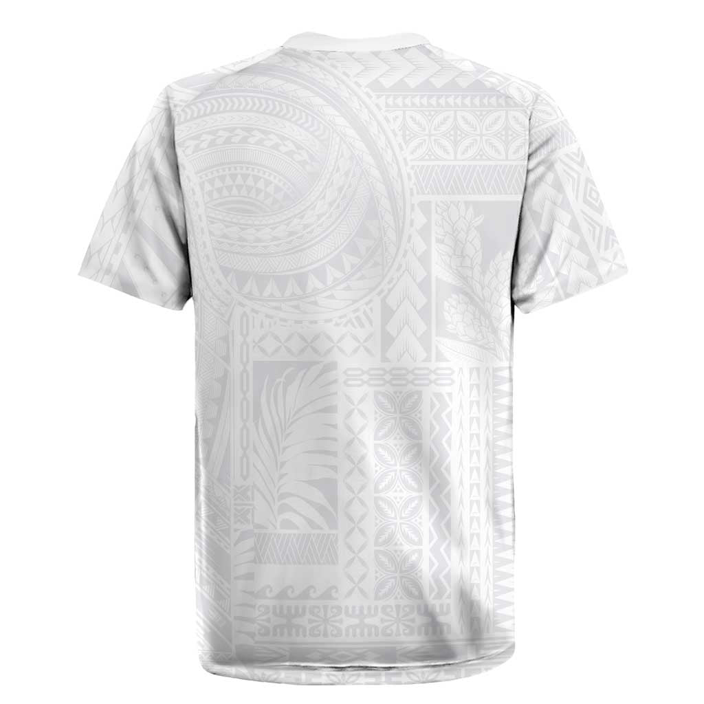 Lotu Tamaiti Samoan Art Tattoo Siapo Pattern Rugby Jersey