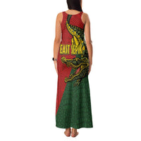Sepik River Crocodile & Arts Festival Melanesian Pattern Family Matching Tank Maxi Dress and Hawaiian Shirt