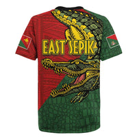 Sepik River Crocodile & Arts Festival Melanesian Pattern Rugby Jersey