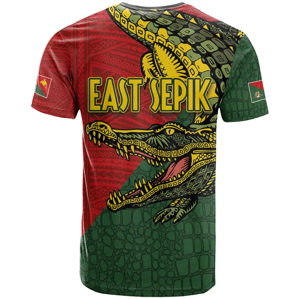 Sepik River Crocodile & Arts Festival Melanesian Pattern T Shirt