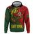 Sepik River Crocodile & Arts Festival Melanesian Pattern Zip Hoodie