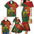 Sepik River Crocodile & Arts Festival Family Matching Mermaid Dress and Hawaiian Shirt Bird-of-paradise Melanesian Tattoo
