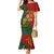 Sepik River Crocodile & Arts Festival Family Matching Mermaid Dress and Hawaiian Shirt Bird-of-paradise Melanesian Tattoo