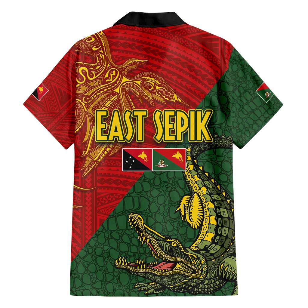 Sepik River Crocodile & Arts Festival Family Matching Short Sleeve Bodycon Dress and Hawaiian Shirt Bird-of-paradise Melanesian Tattoo LT03 - Polynesian Pride