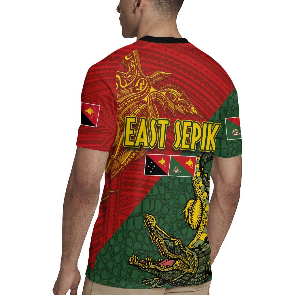 Sepik River Crocodile & Arts Festival Rugby Jersey Bird-of-paradise Melanesian Tattoo