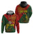 Sepik River Crocodile & Arts Festival Zip Hoodie Bird-of-paradise Melanesian Tattoo