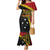 Papua New Guinea Independence Day Family Matching Mermaid Dress and Hawaiian Shirt Bird-of-paradise Melanesian Tattoo