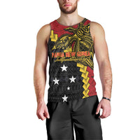 Papua New Guinea Independence Day Men Tank Top Bird-of-paradise Melanesian Tattoo