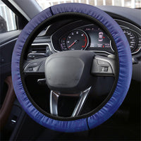 Fiji Day Steering Wheel Cover Coral Reef with Tapa Motifs and Hibiscus Ocean Vibe LT03 - Polynesian Pride