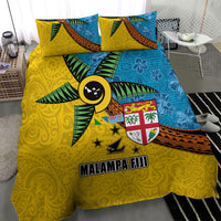 Malampa Fiji Day Bedding Set Tapa and Melanesian Patterns with Coat of Arms LT03 - Polynesian Pride