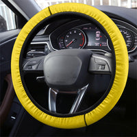 Malampa Fiji Day Steering Wheel Cover Volcano and Coral Reef with Culture Patterns Split Style LT03 - Polynesian Pride