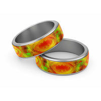 Traditional Samoa Maori Ornament Style Reggae Color Classic Ring - Polynesian Pride