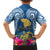 Custom Hawaii Lanai Island Hawaiian Shirt Hibiscus Turle and Map with Polynesian Spiral LT03 - Polynesian Pride