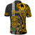 Custom Hawaii Lanai Island Polo Shirt Hawaiian Warrior and Kakau Symbols Abstract Tattoo LT03 - Polynesian Pride