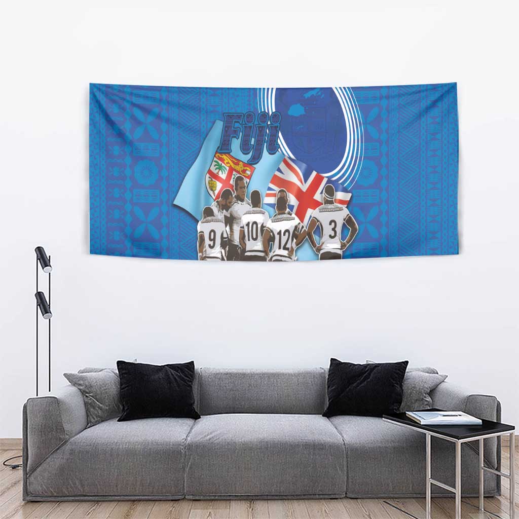 Fiji Rugby Sevens Tapestry Commemorate Gold Medal - Rio de Janeiro 2016