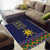 Philippines Merry Christmas Area Rug Maligayang Pasko with Parol and Xmas Pattern Barong Style