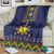 Philippines Merry Christmas Blanket Maligayang Pasko with Parol and Xmas Pattern Barong Style