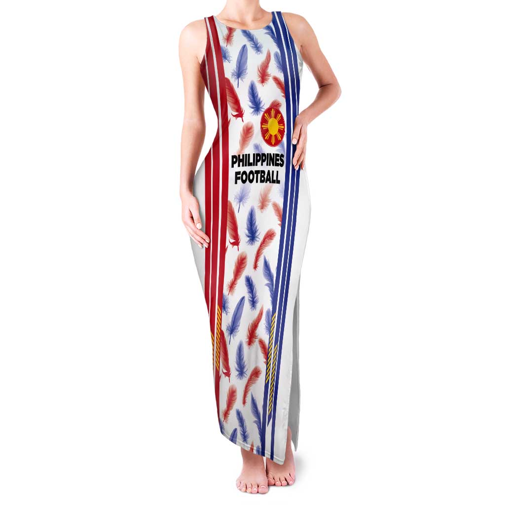 Custom Philippines Champions Football Jersey Tank Maxi Dress