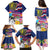 Hawaii Great Aloha Run 40th Anniversary Family Matching Puletasi and Hawaiian Shirt Hibiscus and Kakau Pattern LT03 - Polynesian Pride