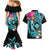 Hawaii Couples Matching Mermaid Dress and Hawaiian Shirt Whale Mix Hibiscus and Kanaka Maoli LT03 - Polynesian Pride