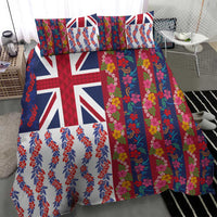 Hawaiian Lei Bedding Set National Flag Striped Style