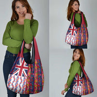 Hawaiian Lei Grocery Bag National Flag Striped Style