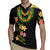 Hawaiian Lei Plumeria and Tropical Leaves Rugby Jersey Watercolor Style