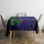 Matariki New Zealand Maori and Pohutukawa Tablecloth Galaxy Blue Sky Style