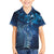Matariki New Zealand Maori Silver Fern Family Matching Short Sleeve Bodycon Dress and Hawaiian Shirt Galaxy Blue Sky Style