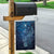 Matariki New Zealand Maori Silver Fern Garden Flag Galaxy Blue Sky Style