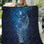 Matariki New Zealand Maori Silver Fern Quilt Galaxy Blue Sky Style