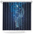 Matariki New Zealand Maori Silver Fern Shower Curtain Galaxy Blue Sky Style