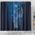 Matariki New Zealand Maori Silver Fern Shower Curtain Galaxy Blue Sky Style