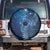 Matariki New Zealand Maori Silver Fern Spare Tire Cover Galaxy Blue Sky Style