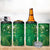 Matariki New Zealand Maori Silver Fern 4 in 1 Can Cooler Tumbler Galaxy Green Sky Style