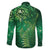 Matariki New Zealand Maori Silver Fern Family Matching Long Sleeve Bodycon Dress and Hawaiian Shirt Galaxy Green Sky Style