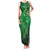 Matariki New Zealand Maori Silver Fern Family Matching Tank Maxi Dress and Hawaiian Shirt Galaxy Green Sky Style