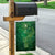 Matariki New Zealand Maori Silver Fern Garden Flag Galaxy Green Sky Style