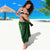 Matariki New Zealand Maori Silver Fern Sarong Galaxy Green Sky Style