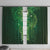 Matariki New Zealand Maori Silver Fern Window Curtain Galaxy Green Sky Style