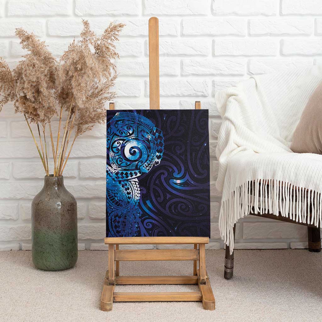 Matariki New Zealand Maori Koru Art Tattoo Canvas Wall Art New Year Galaxy Blue Sky Style
