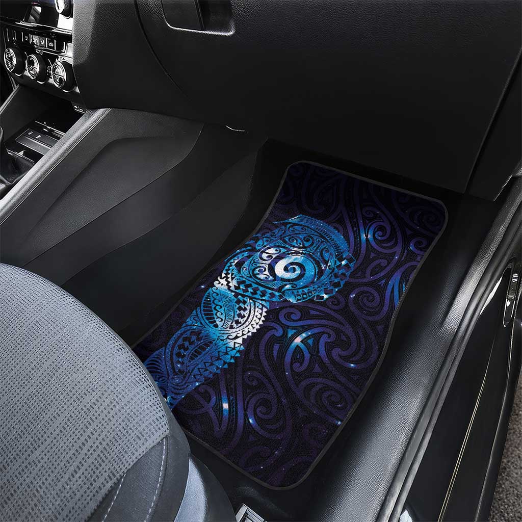 Matariki New Zealand Maori Koru Art Tattoo Car Mats New Year Galaxy Blue Sky Style
