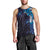 Matariki New Zealand Maori Koru Art Tattoo Men Tank Top New Year Galaxy Blue Sky Style